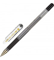 Ручка шариковая неавтоматическая MunHwa MC Gold черная (толщина линии 0.3 мм)