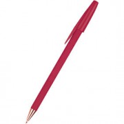 Ручка шариковая EXP. COMPL. Stick/Attache Style прорезин. корп., красный