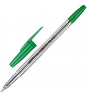 Ручка шариковая неавтоматическая Corvina 51 Classic зеленая (толщина линии 0.7 мм)