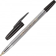 Ручка шариковая неавтоматическая Attache Corvet черная (толщина линии 0.7 мм)