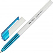 Ручка шариковая неавтоматическая Deli синяя (толщина линии 0.7 мм)