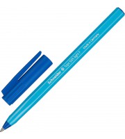 Ручка шариковая неавтоматическая Schneider Tops 505 F Light синяя (толщина линии 0.5 мм)