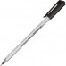 Ручка шариковая неавтоматическая Pensan Triball черная (толщина линии 0.7 мм)