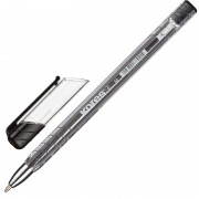 Ручка шариковая неавтоматическая Kores K11 черная (толщина линии 0.7 мм)