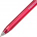 Ручка шариковая неавтоматическая Unomax (Unimax) Trio DC tinted красная (толщина линии 0.5 мм)