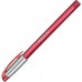 Ручка шариковая неавтоматическая Unomax (Unimax) Trio DC tinted красная (толщина линии 0.5 мм)