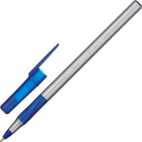 Ручка шариковая неавтоматическая Bic Round Stic Exact синяя (толщина линии 0.28 мм)