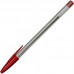 Ручка шариковая неавтоматическая Attache Economy красная (толщина линии 0.7 мм)