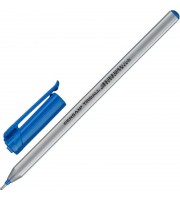 Ручка шариковая неавтоматическая Pensan Triball синяя (толщина линии 1 мм)