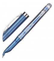 Ручка шариковая неавтоматическая Flair Angular синяя для левшей (толщина линии 0.6 мм)