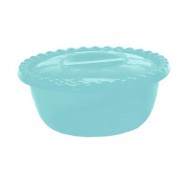 Салатник Idea пластиковый голубой/зеленый 3 л (артикул производителя М 1316)