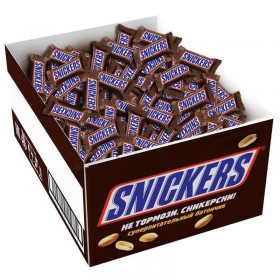Шоколадные батончики Snickers Minis 2.9 кг
