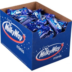 Шоколадные батончики Milky Way мини 1кг