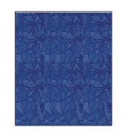Скатерть ПВХ синяя 120x180 см