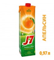 Сок J7 апельсиновый с мякотью 0.97 л