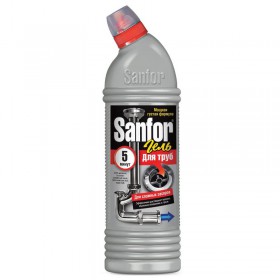 Средство для прочистки труб Sanfor гель 0.75 л