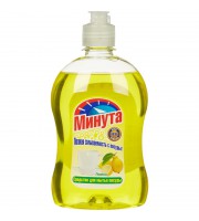 Средство для мытья посуды МИНУТА Лимон 500мл
