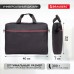 Сумка портфель BRAUBERG Practical с отд. для ноутбука 15,6", черная, 29х40х7 см
