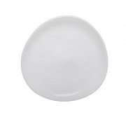 Тарелка десертная Tudor England Royal White фарфоровая белая 200 мм (артикул производителя TU1992-2)