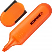 Текстовыделитель Kores Bright Liner Plus оранжевый (толщина линии 0.5-5 мм)