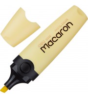 Текстовыделитель Deli Macaron желтый (толщина линии 1-5 мм)