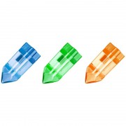 Точилка для карандашей Attache Colorful пластиковая с контейнером цвет ассорти