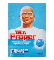 Универсальное чистящее средство Mr.Proper с отбеливателем порошок 400 г