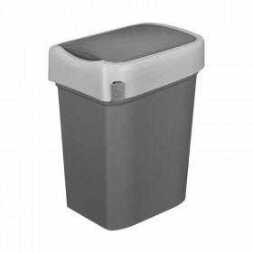 Контейнер для мусора , 10 л SMART BIN , серый