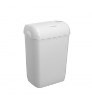Корзина для мусора пластиковая KK Aquarius белая 2 шт 6993