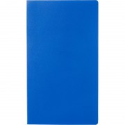 Визитница Attache Economy на 120 визиток пластиковая синяя (5 штук в упаковке)